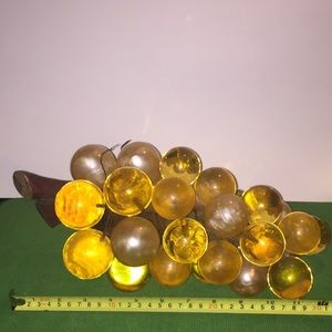 Vintage cluster of grapes